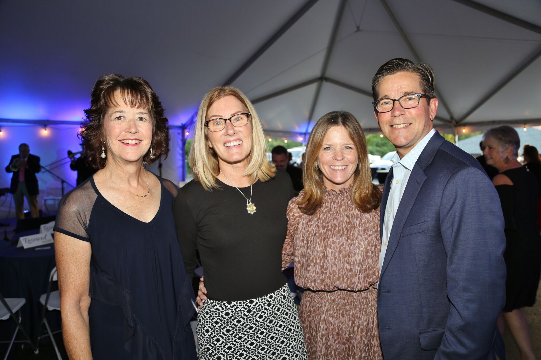 Peggy Scott, Lynn Grigone, Ann and Jeff Sahm